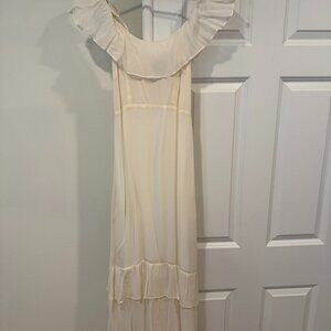 REFORMATION Odessa dress in Cream